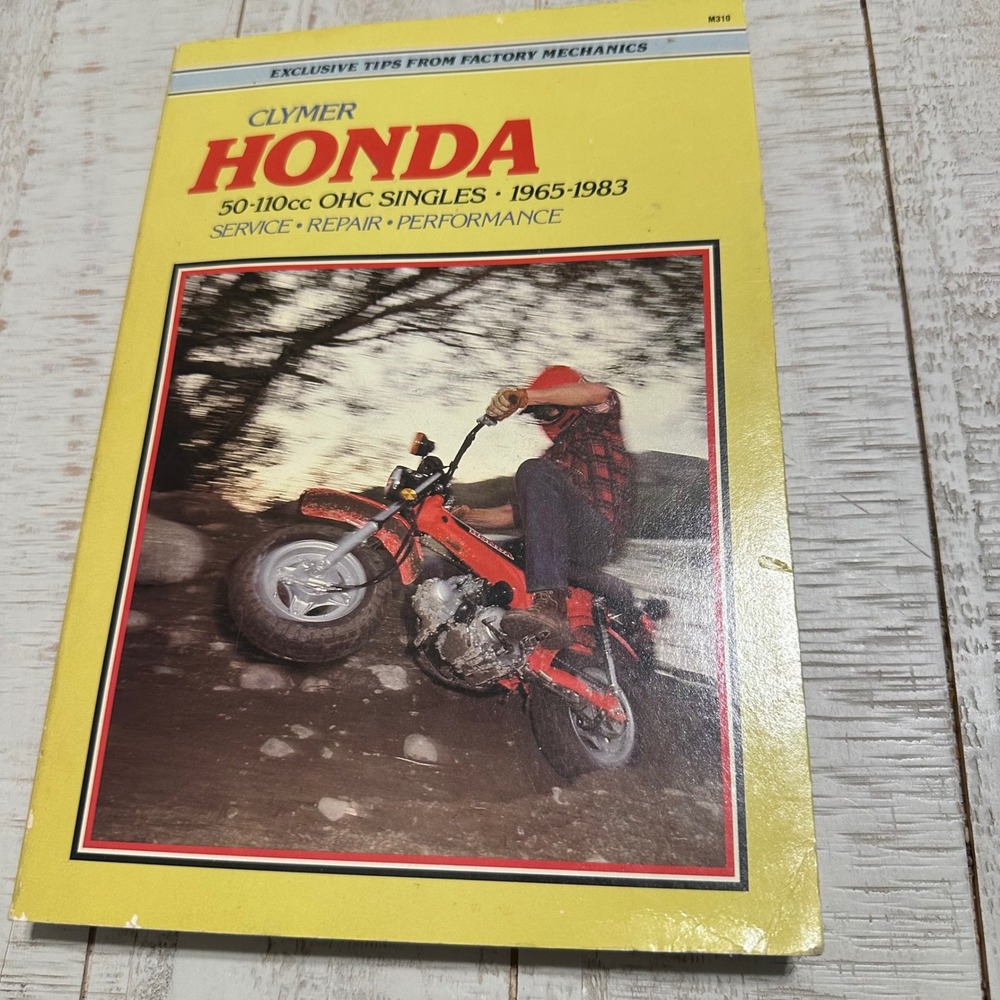 Clymer Honda 50-110cc OHC Singles 1965-1983 Service Repair Manual M310